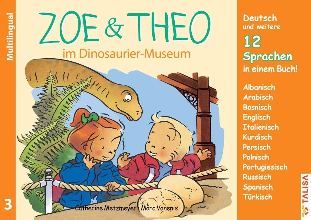 ZOE & THEO im Dinosaurier-Museum (Multilingual!) book