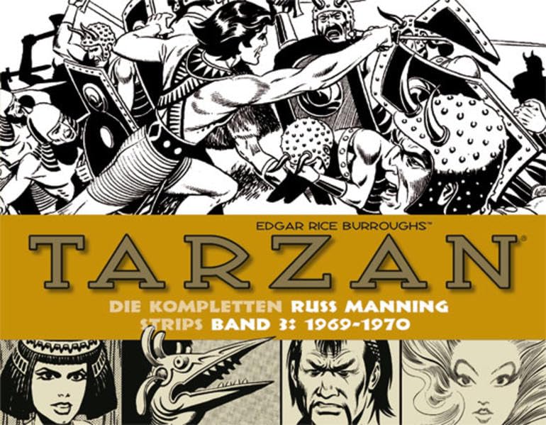 Tarzan: Die kompletten Russ Manning Strips / Band 3 1969 - 1970 Manga