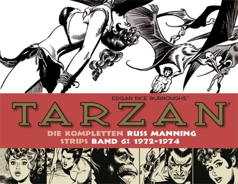 Tarzan: Die kompletten Russ Manning Strips / Band 6 1972 - 1974 Manga