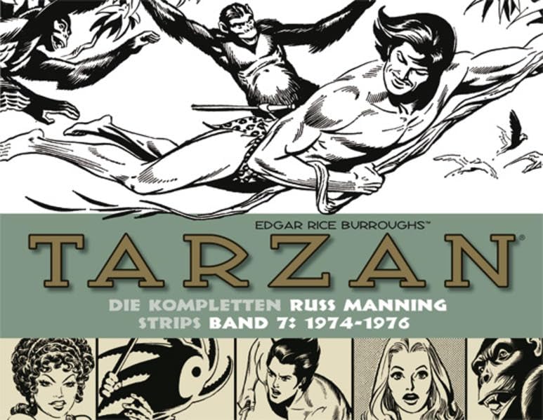 Tarzan: Die kompletten Russ Manning Strips / Band 7 1974 - 1976 Manga