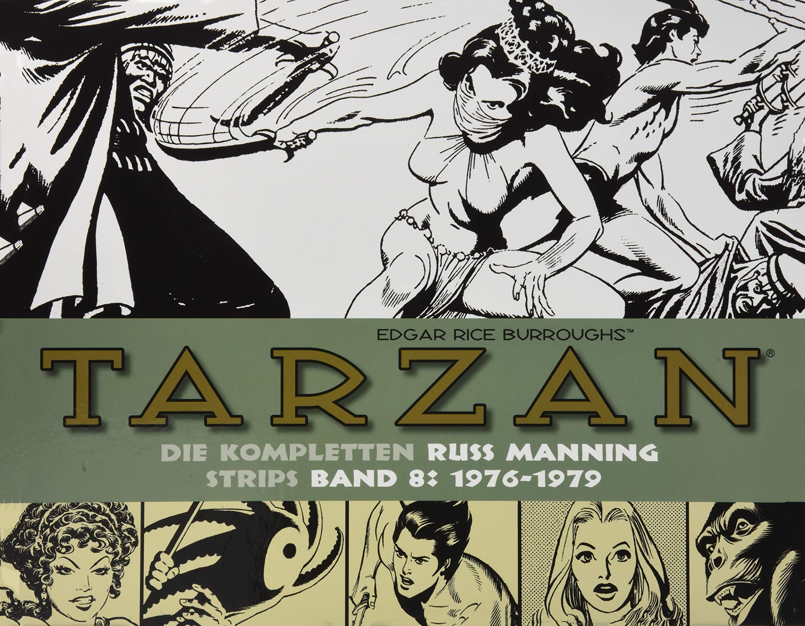 Tarzan: Die kompletten Russ Manning Strips / Band 8 1976 - 1979 Manga