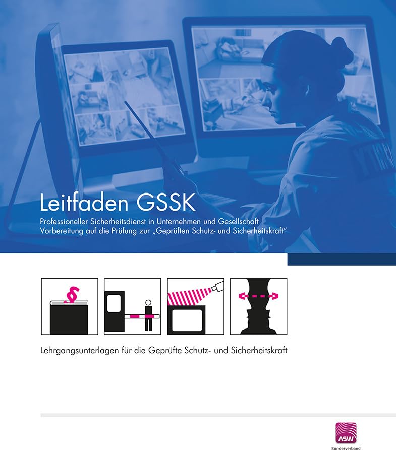Leitfaden GSSK (vorher Unternehmenssicherheit): Ordner mit 4 Büchern A - D Books