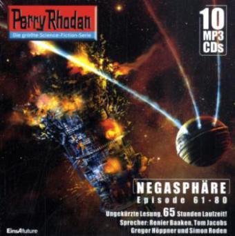 Perry Rhodan Sammelbox Negasphäre-Zyklus (MP3-CDs) 61-80: Episode 61 - 80. Ungekürzte Lesung Contemporary literature Books