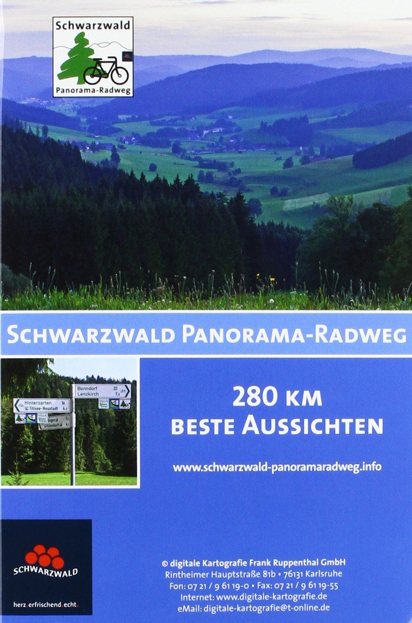 Schwarzwald Panorama-Radweg: 280 km beste Aussichten von Pforzheim bis Waldshut-Tiengen mit E-Bike-Stationen Leisure, Home & Garden