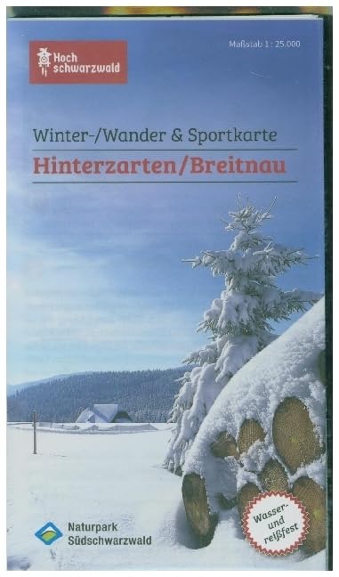 Winter-/Wander & Sportkarte Hinterzarten/Breitnau: Maßstab 1:25000 Leisure, Home & Garden