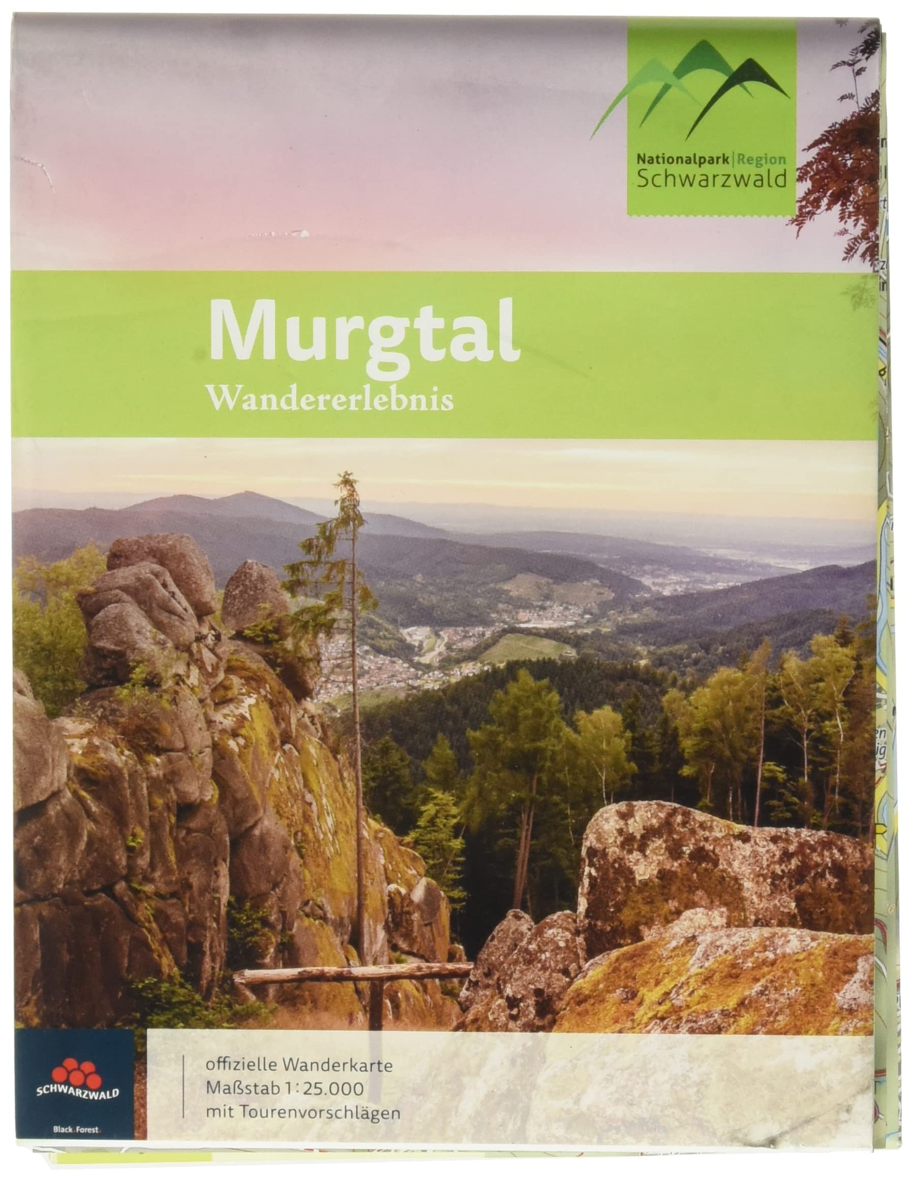 Wandererlebnis Murgtal: offitzielle Wanderkarte Maßstab 1:25000 Leisure, Home & Garden