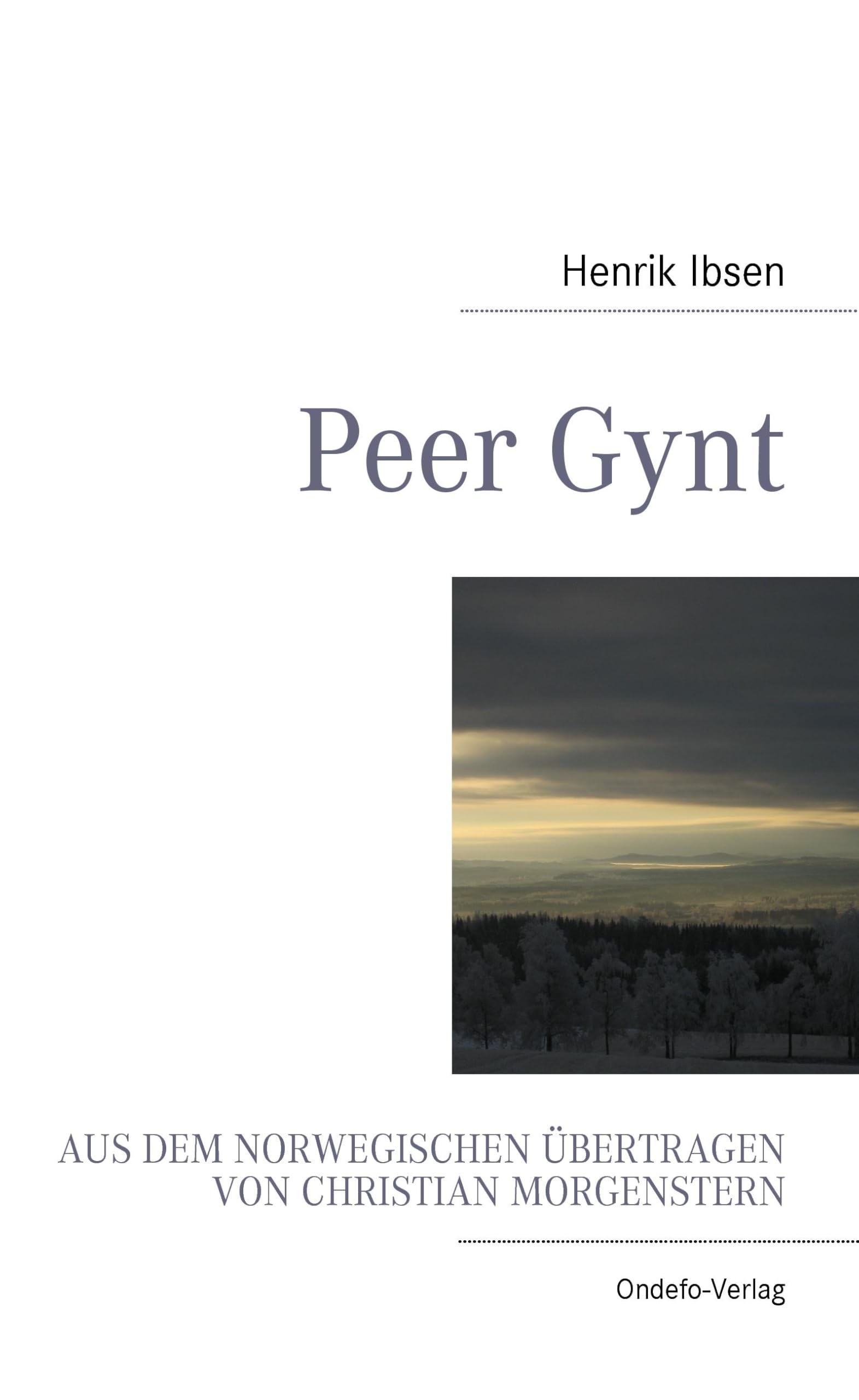 Peer Gynt Poetry