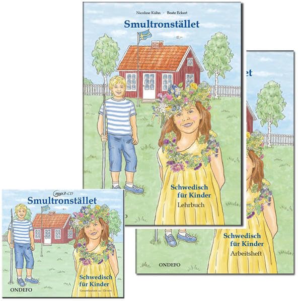 Gesamtpaket Smultronstället 1 - Schwedisch für Kinder - Lehrbuch, Arbeitsheft und CD (Smultronstället 1 – Schwedisch für Kinder 1) Foreign Languages ​​& Dictionaries