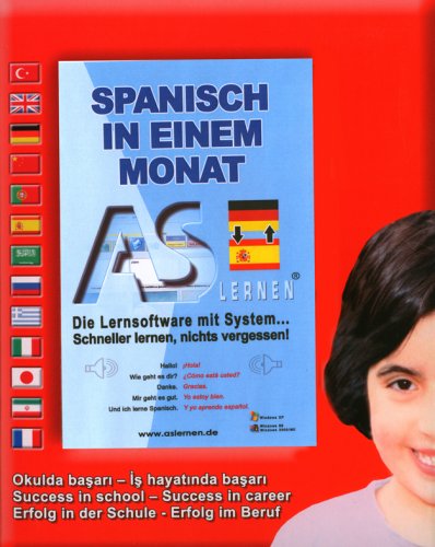 Spanisch in einem Monat: Die Lernsoftware mit System . . . Schneller lernen! Nichts vergessen . . .. Für Windows 98/2000/XP Foreign Languages ​​& Dictionaries