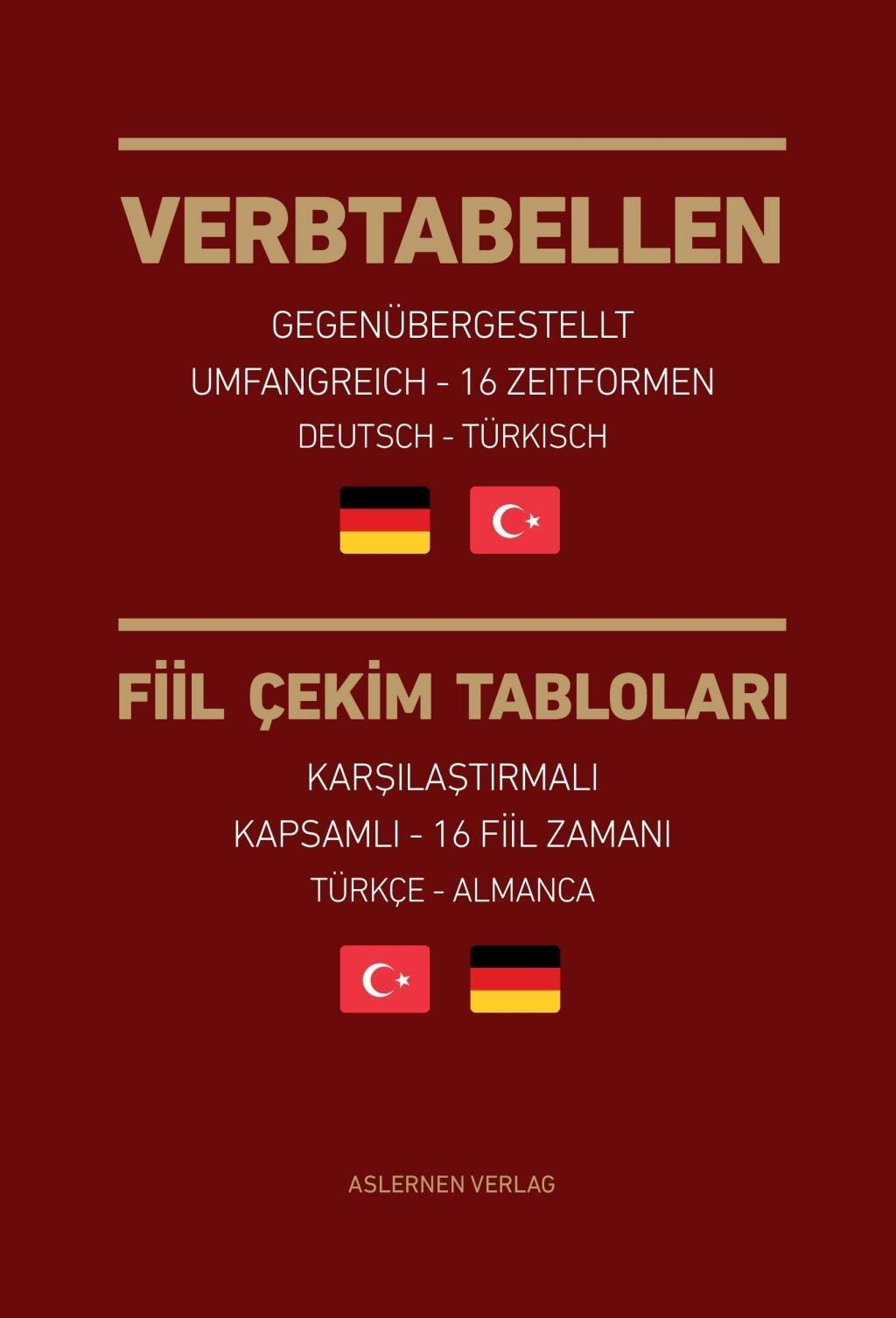 Verbtabellen - Fiil Cekim Tablolari Foreign Languages ​​& Dictionaries