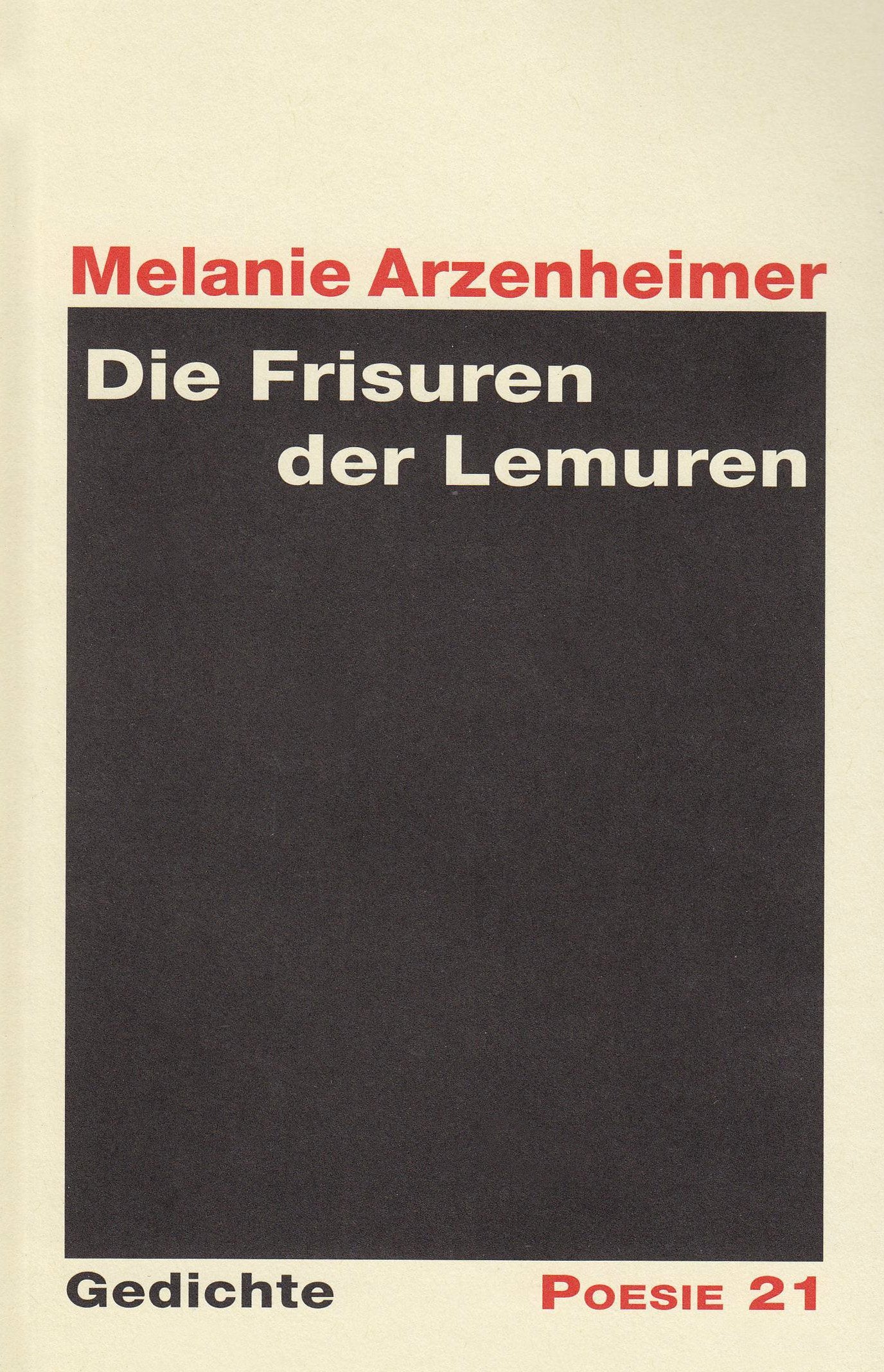 Die Frisuren der Lemuren Contemporary literature