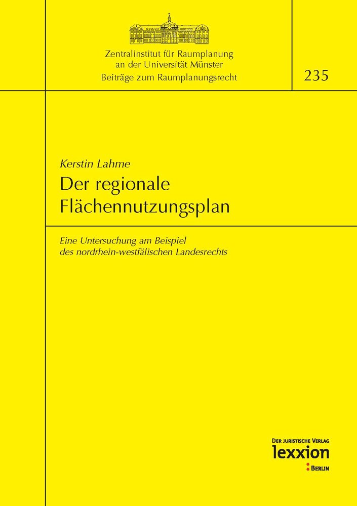 Product Image: Der regionale Flächennutzungsplan