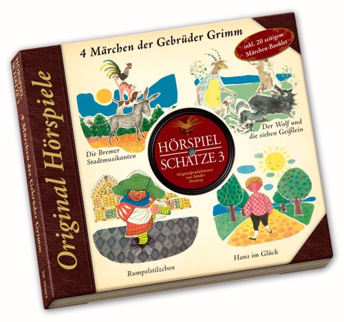 Hörspielschätze 3: Hans im Glück / Die Bremer Stadtmusikanten / Der Wolf und die sieben Geißlein / Rumpelstilzchen cd