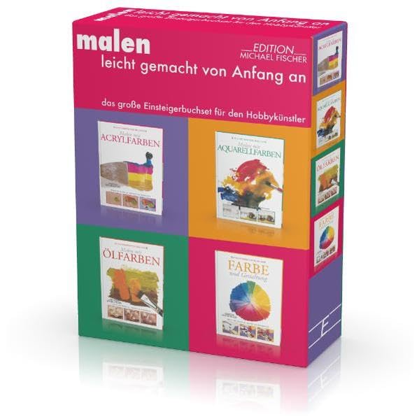 Malen leicht gemacht von Anfang an: Das große Einsteigerbuchset für den Hobbykünstler Film, Art & Culture