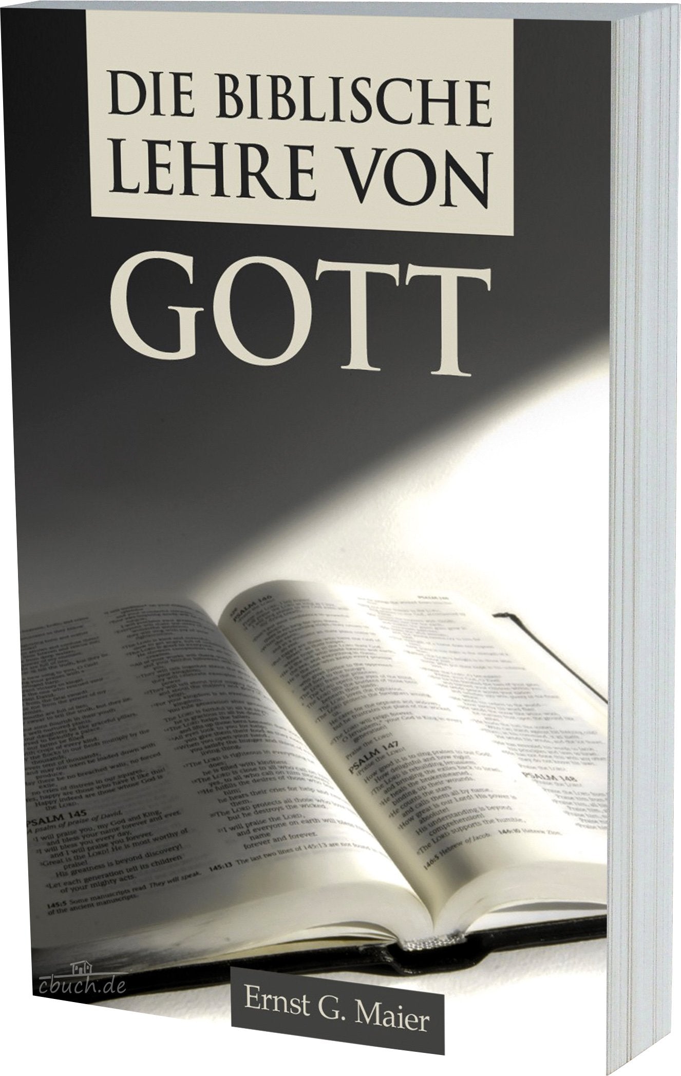 Die biblische Lehre von Gott Religion & Esotericism