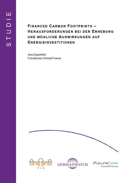 Financed Carbon Footprints-Herausforderungen bei der erhebung und mögliche Auswirkungen auf Energieinvestitionen Law