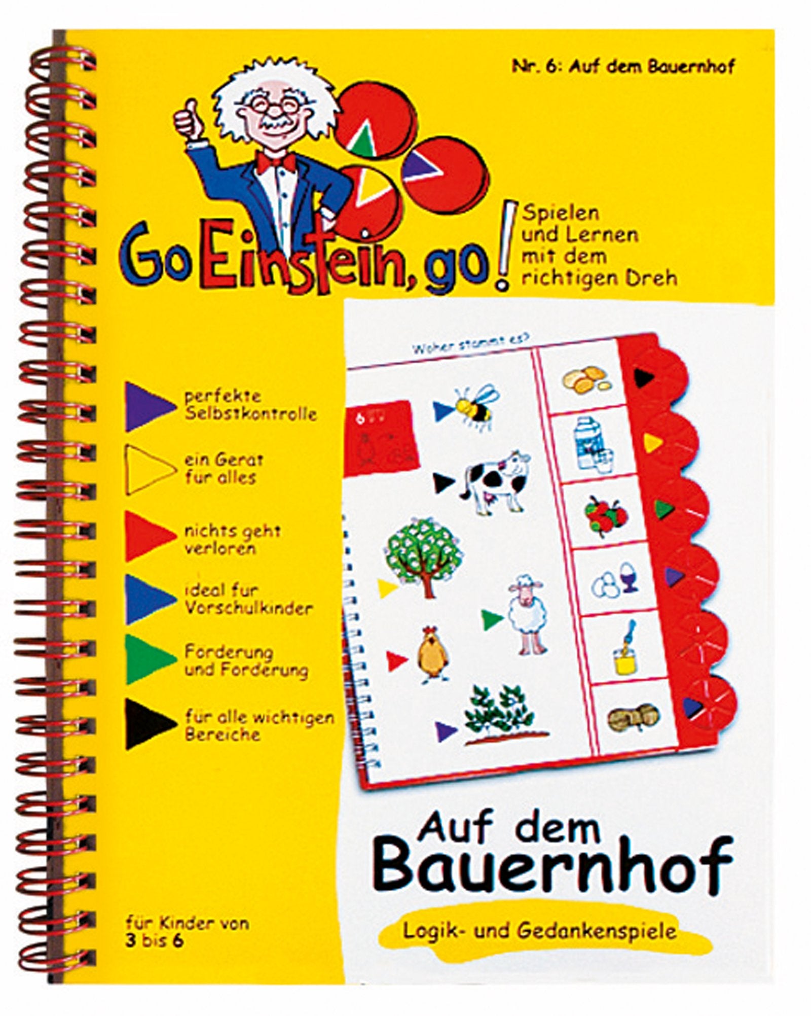 Go, Einstein, go!: Das neue Lernsystem: Spielen und Lernen mit der perfekten Selbstkontrolle / Übungsbuch: Auf dem Bauernhof: Logik und Gedankenspiele Philosophy
