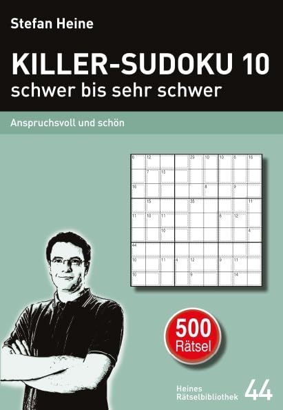 KILLER-SUDOKU 10 - schwer bis sehr schwer Leisure & Fun