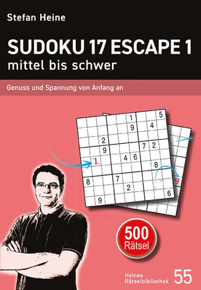 Sudoku 17 Escape 1 - mittel bis schwer Leisure & Fun