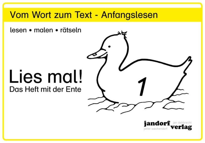 Lies mal! Heft 1: Vom Wort zum Text - Anfangslesen Study Guides