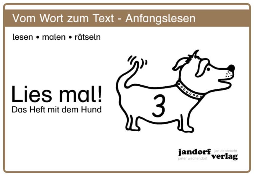 Lies mal!, Heft 3: Das Heft mit dem Hund Study Guides