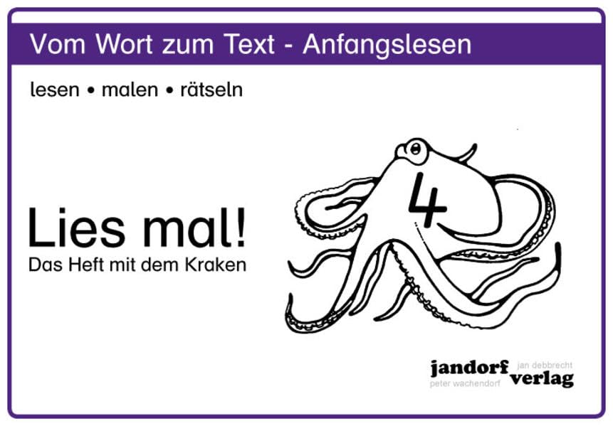 Lies mal!, Heft 4: Das Heft mit dem Kraken Study Guides