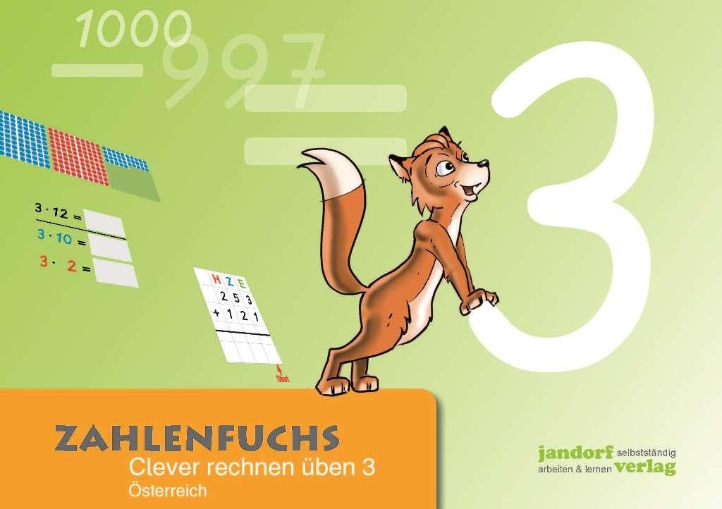 Zahlenfuchs 3 (Ausgabe Österreich): Clever rechnen üben (BNR 165.635) Study Guides