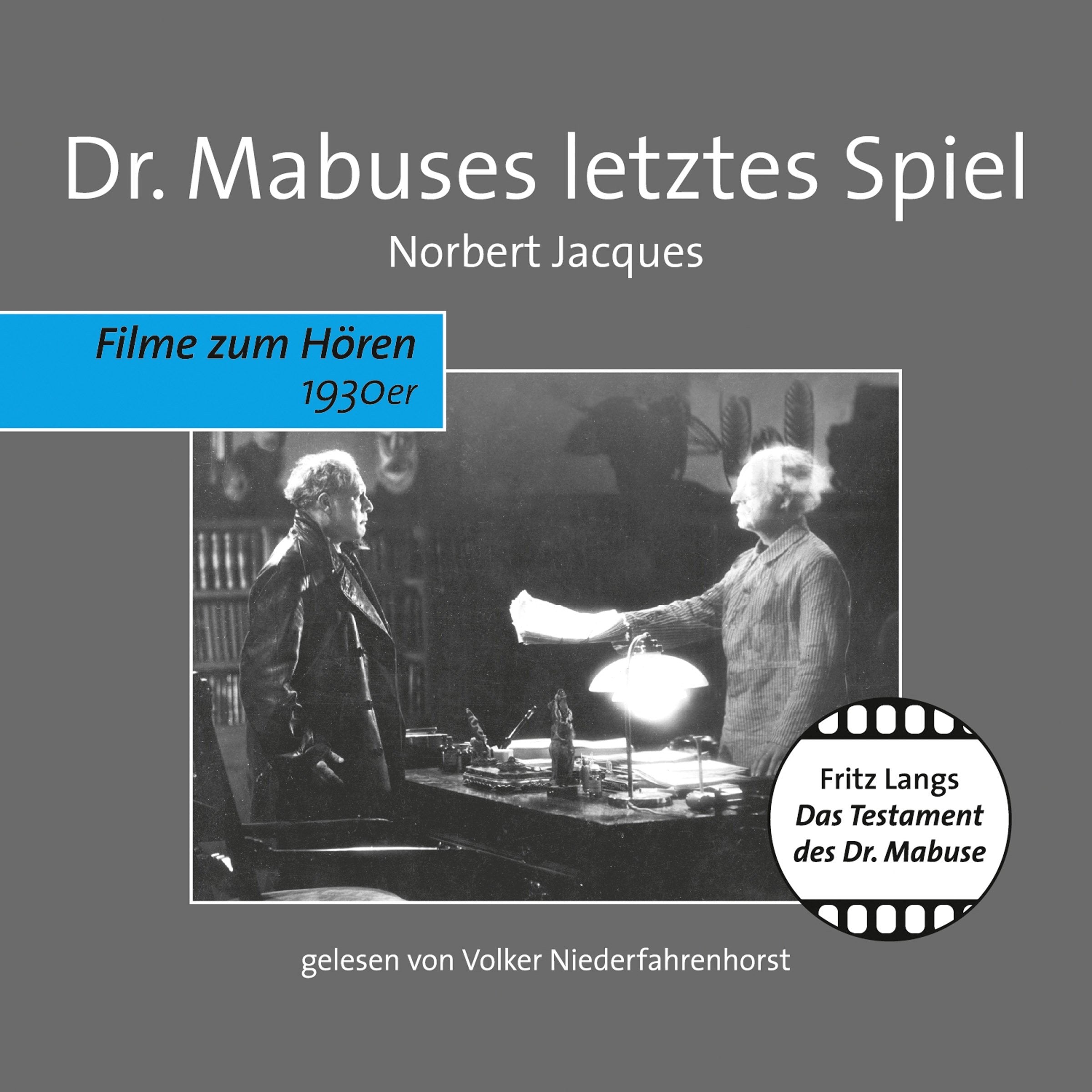 Product Image: Dr. Mabuses letztes Spiel