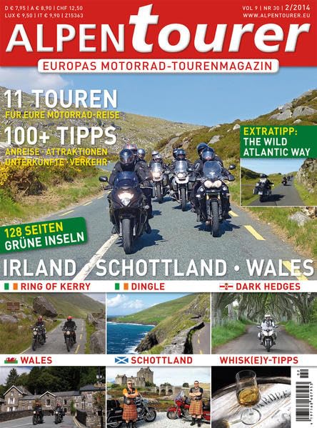 ALPENTOURER SPEZIAL IRLAND • SCHOTTLAND • WALES: 11 Touren für Eure Motorradreise • 100+ Tipps (ALPENTOURER SPEZIAL: Motorrad-Reiseführer im Magazin-Format) Leisure, Home & Garden