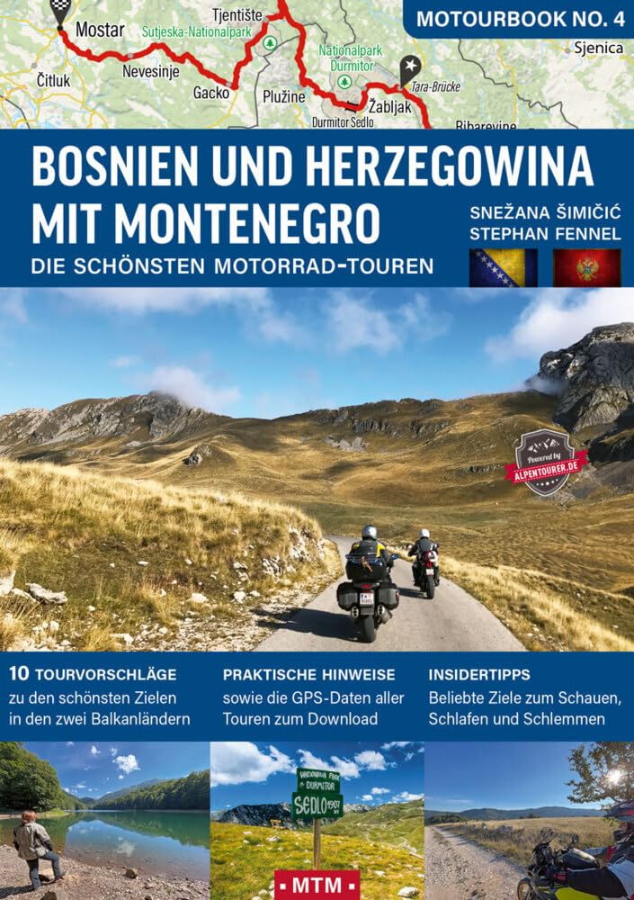Bosnien und Herzegowina mit Montenegro: Die schönsten Motorrad-Touren (MOTOURBOOK: Europas schönste Reiserouten) Leisure, Home & Garden