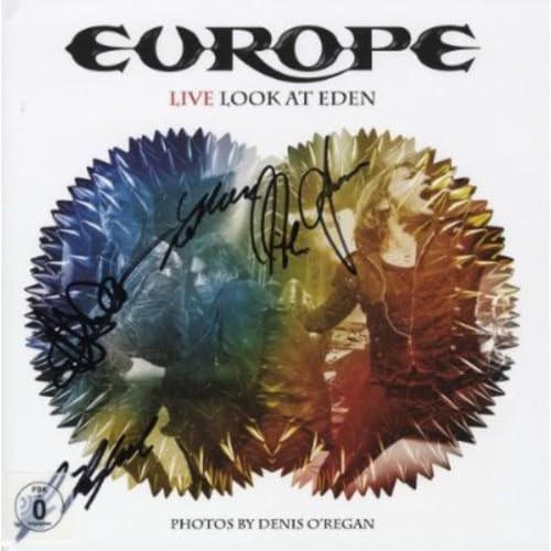 EUROPE - Live: Look At Eden (earBOOK / Limited Signed Edition) Books