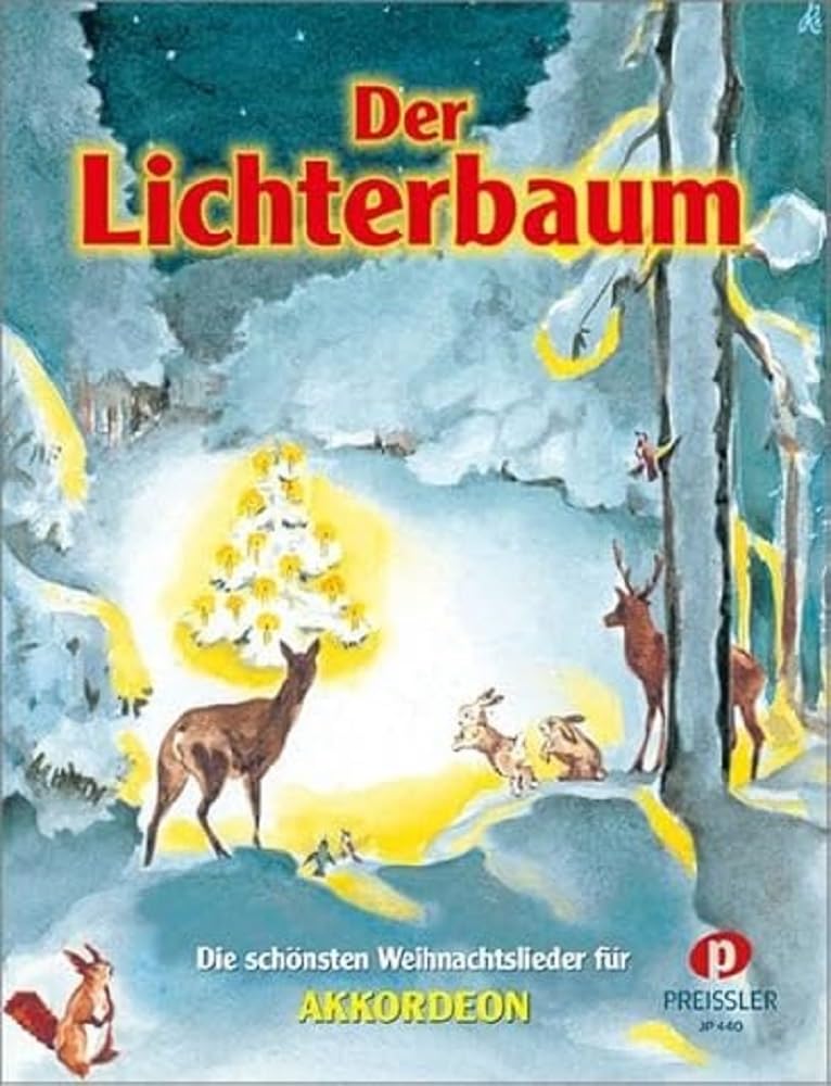 Der Lichterbaum: Die schönsten Weihnachtslieder für Akkordeon Sheet Music