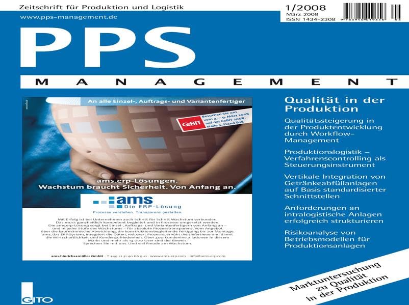 PPS Management 1/2008: Qualität in der Produktion Computer Science