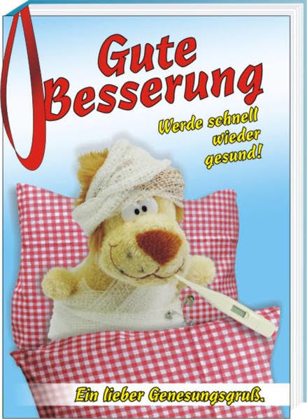 Gute Besserung. Werde schnell wieder Gesund: Ein lieber Genesungsgruß Living & Furnishing