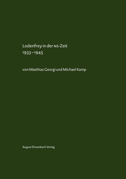 Lodenfrey in der NS-Zeit 1933-1945 book