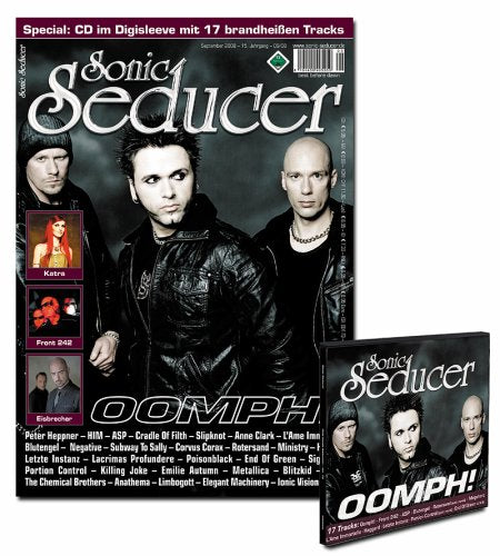 Sonic Seducer 09-08 inkl. Gothic-Fetisch Kalender 2009 & CD mit u.a. Oomph!, Front 242, ASP, Blutengel, Letzte Instanz, Megaherz, Haggard, End Of Green uvm. Pop culture