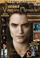 Icons Vampire Chronicles Twilight mit 6 Postern + 4 Postkarten, allen Infos zu "Twilight: New Moon - Biss zur Mittagsstunde", Interview mit Robert Pattinson u. v. m. Vampires & Bit-Lit