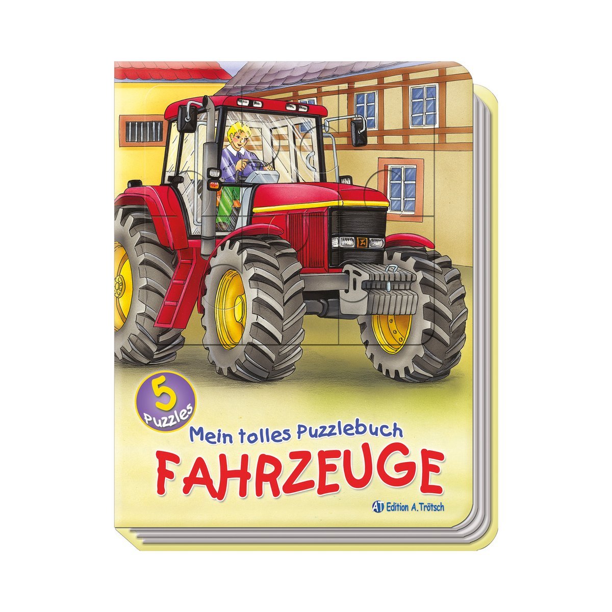 Mein tolles Puzzlebuch - Fahrzeuge: 5 Puzzles Children's books
