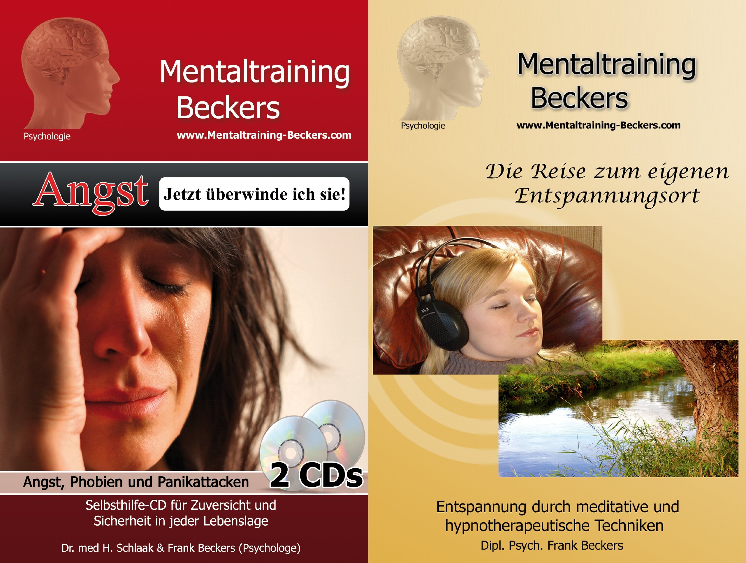 Bundle: Angst - Jetzt überwinde ich sie! & Entspannungs CD Self-help
