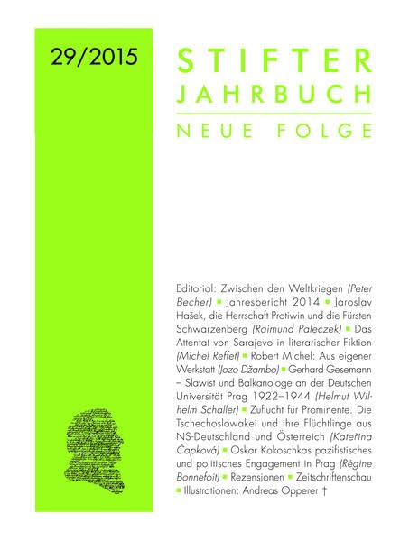 Stifter Jahrbuch. Neue Folge / Stifter Jahrbuch: Neue Folge, Band 29 (2015) Film, Art & Culture