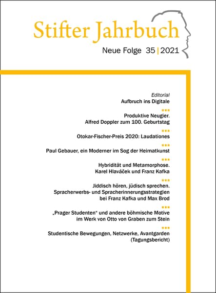Stifter Jahrbuch. Neue Folge / Stifter Jahrbuch: Neue Folge, Band 35 (2021) Books