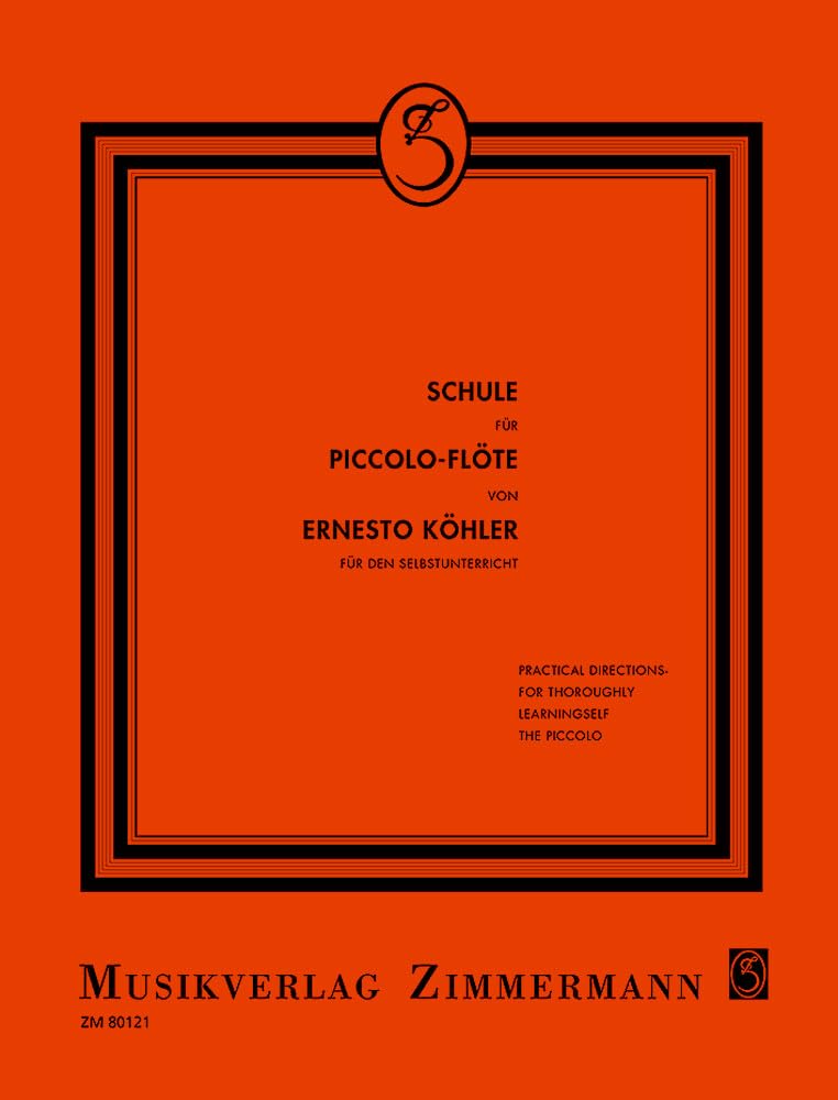 Schule für Piccolo-Flöte Arts & Music