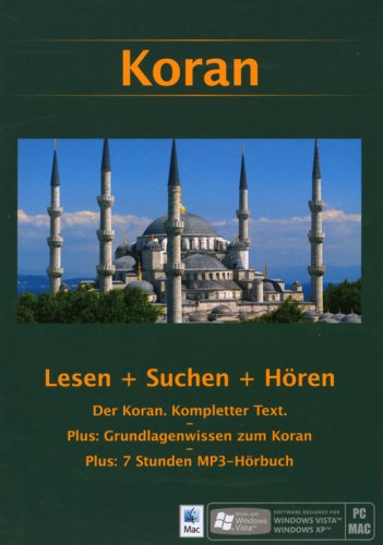 zonelink - Der Koran: Kompletter Text. Plus: Grundlagenwissen zum Koran. Plus: 7 Stunden MP3-Hörbuch. Für Windows 98, 2000, XP, Vista und Mac X (ab 10.3.X) Computer Science