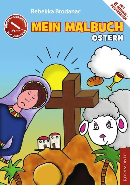 Mein Malbuch Ostern: Biblische Geschichten zum Ausmalen Hobbies & Crafts