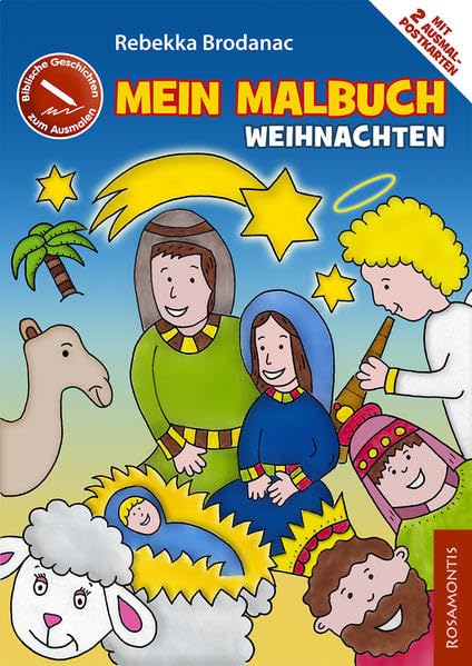 Mein Malbuch Weihnachten: Biblische Geschichten zum Ausmalen book