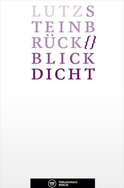 Blickdicht (Edition Belletristik) Poetry