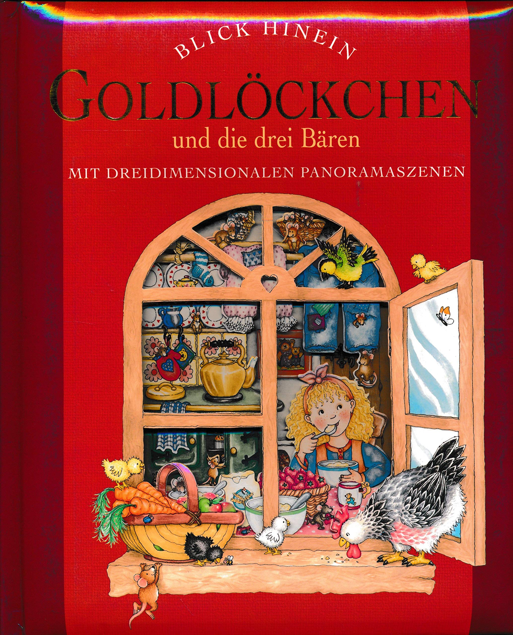 Blick hinein / Goldglöckchen und die drei Bären mit dreidimensionalen Panoramaszenen Fairy Tales & Legends