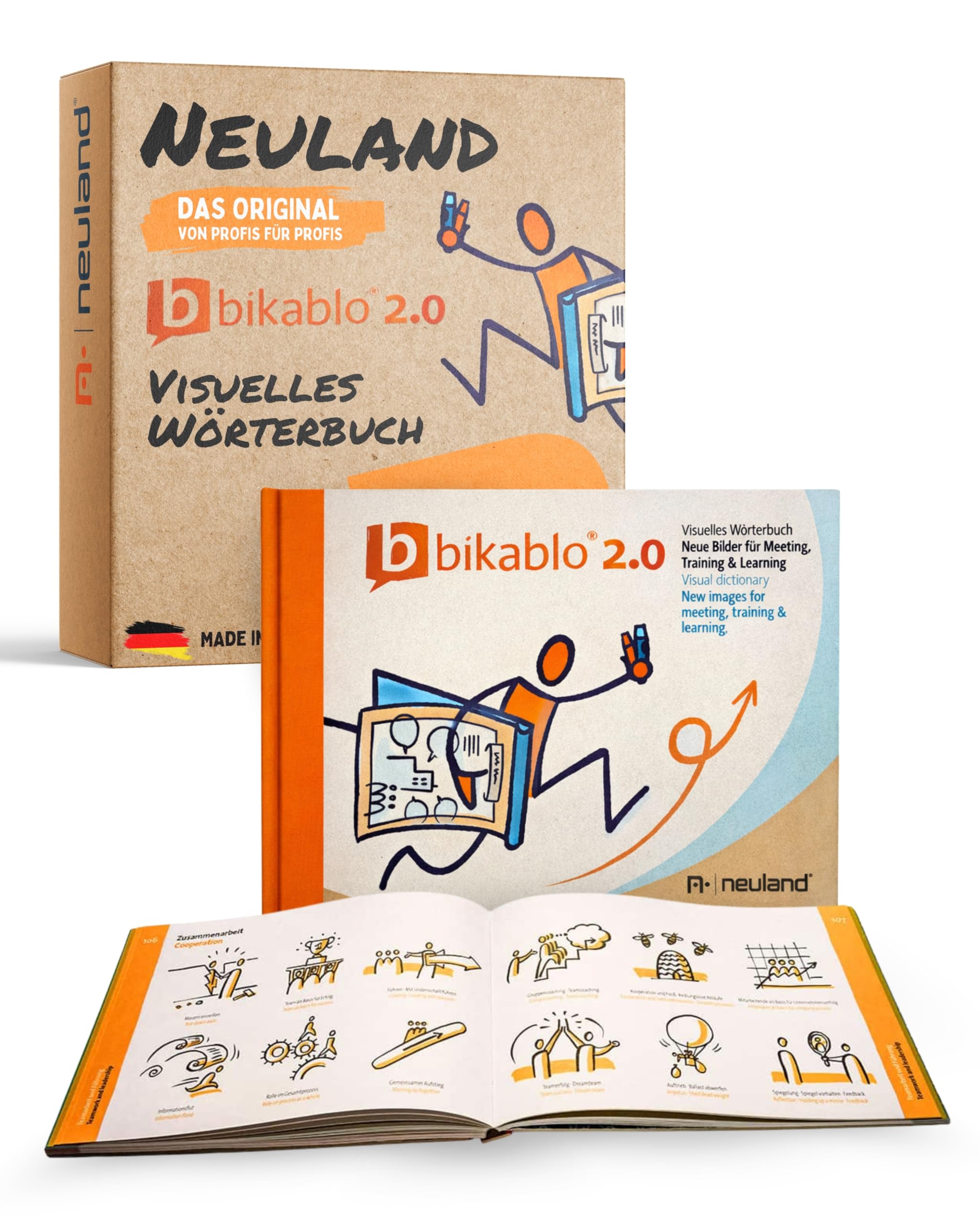 bikablo® 2.0: Visuelles Wörterbuch – Neue Bilder für Meeting, Training & Learning General education