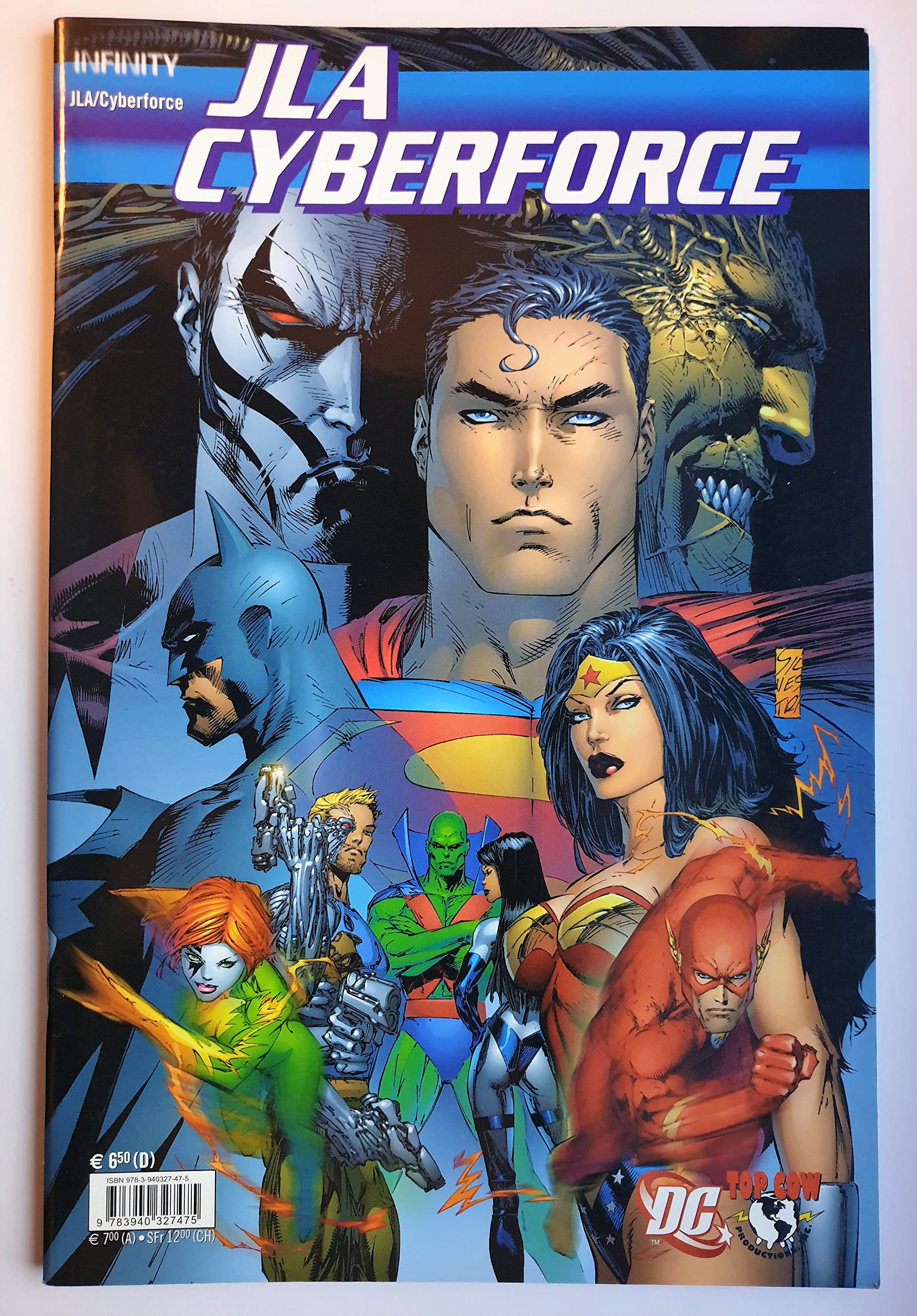 JLA / Cyberforce Manga