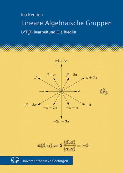 Lineare Algebraische Gruppen: Latex-Bearbeitung Ole Riedlin Mathematics